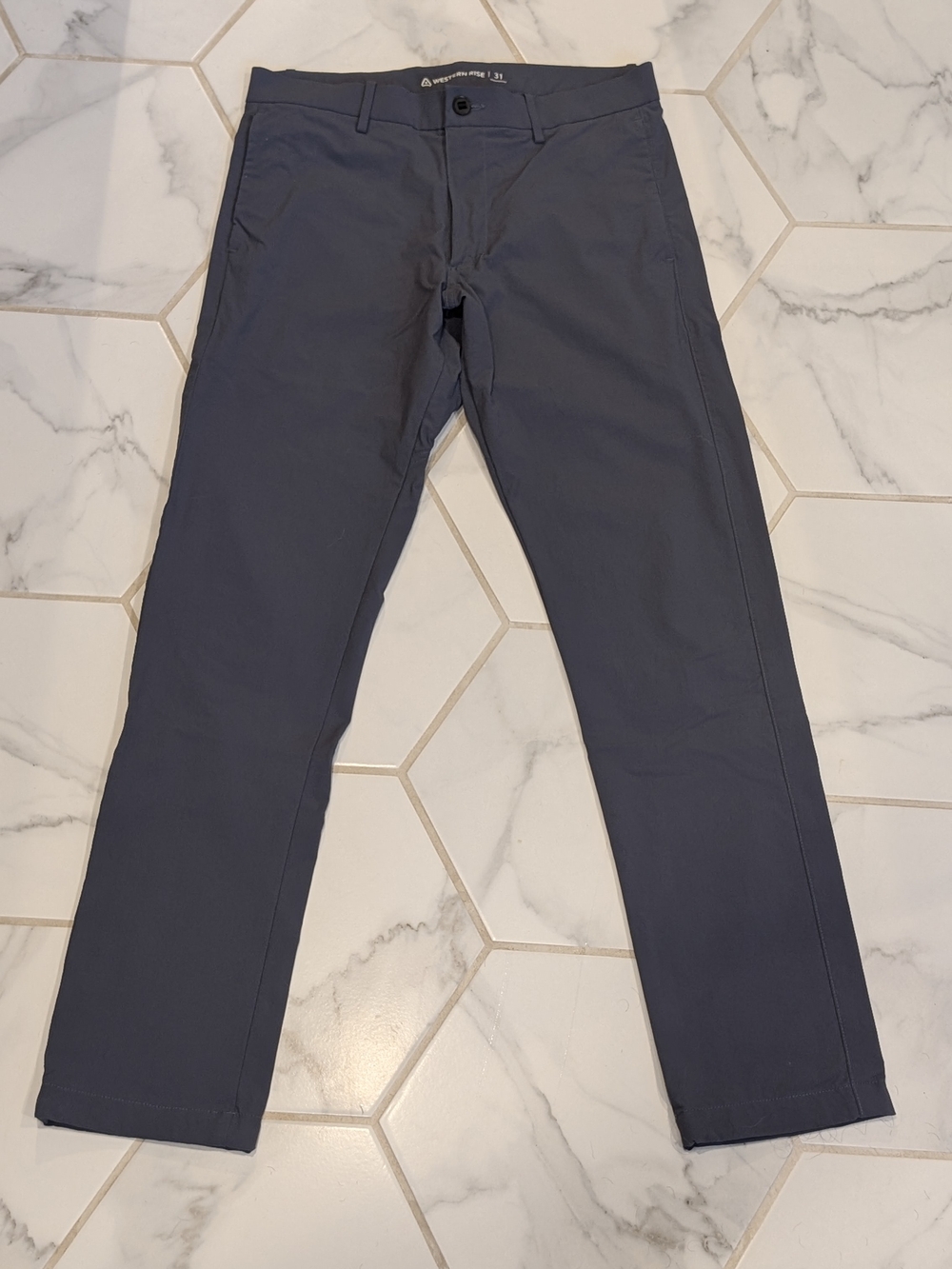 Western Rise Evolution Chino - Blue-Grey